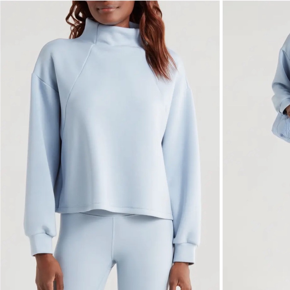 Zella Funnel Neck Top